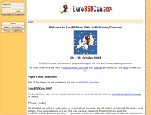 Tablet Screenshot of 2004.eurobsdcon.org