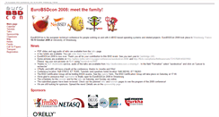 Desktop Screenshot of 2008.eurobsdcon.org