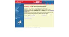 Desktop Screenshot of 2005.eurobsdcon.org