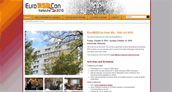 Desktop Screenshot of 2010.eurobsdcon.org